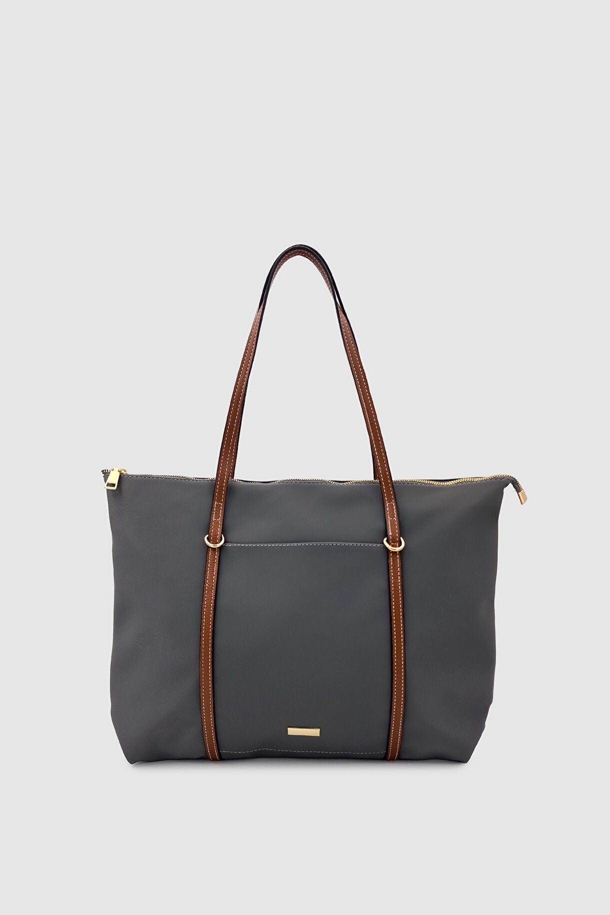 Kische Kadın Şeritli Shopper Omuz Çantası Shelby