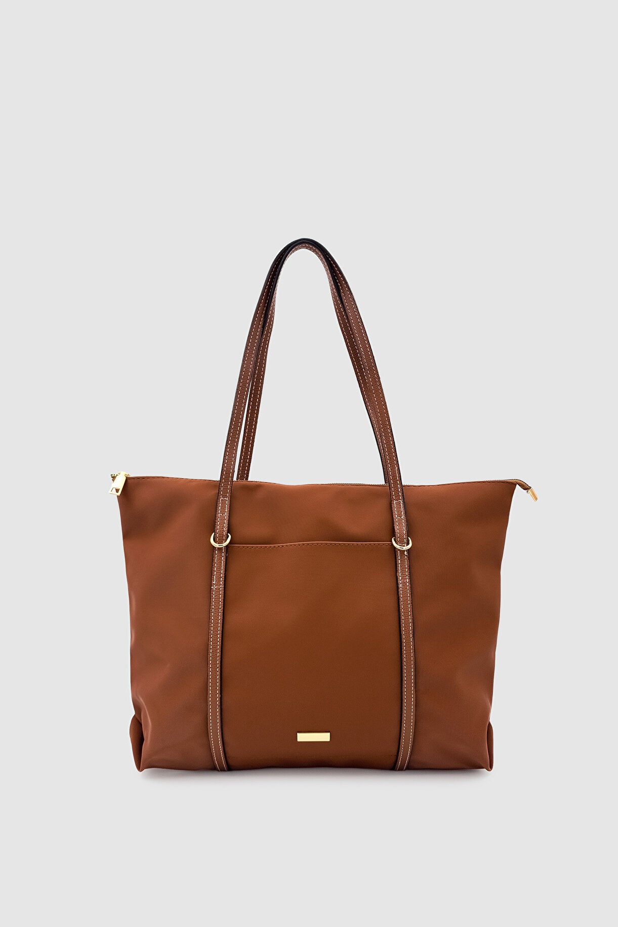 Kische Kadın Şeritli Shopper Omuz Çantası Shelby