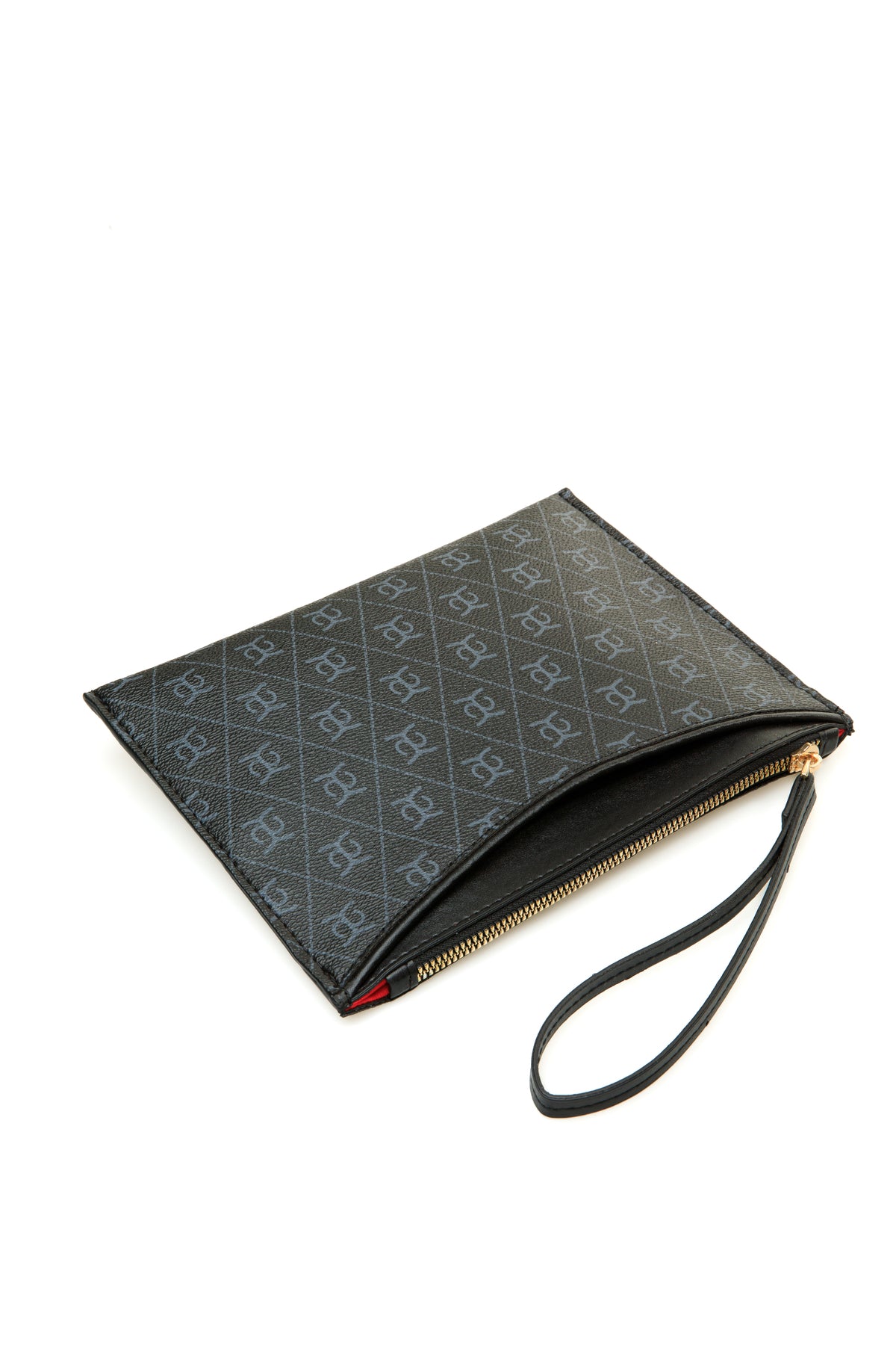 Kadın tabba kahverengi Baskılı Kadın Clutch El Çantası portföy KSCH-4075 - Görsel 17