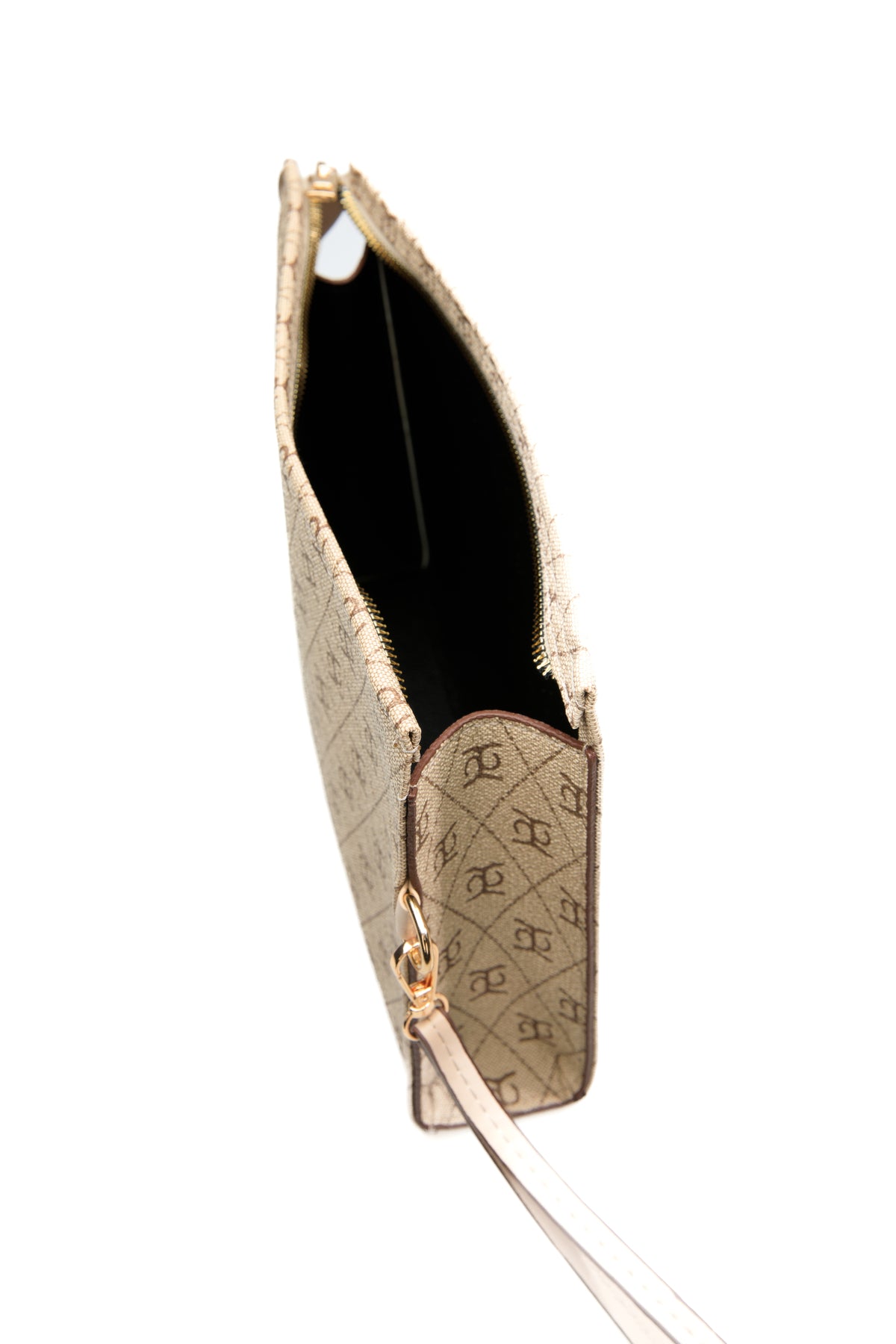 Kadın Baskılı Kadın Clutch El Çantası portföy ponny 2li Siyah Vizon KSCH-4076 - Görsel 21
