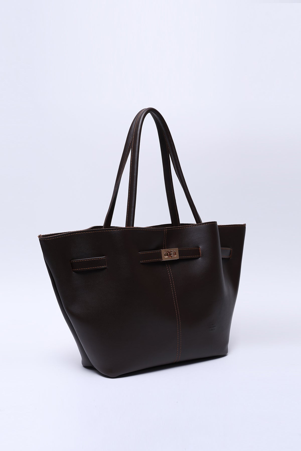 Siyah Tote Bag Omuz Çantası Büyük Boy Omuz Kadın Çantası Pera - Görsel 7