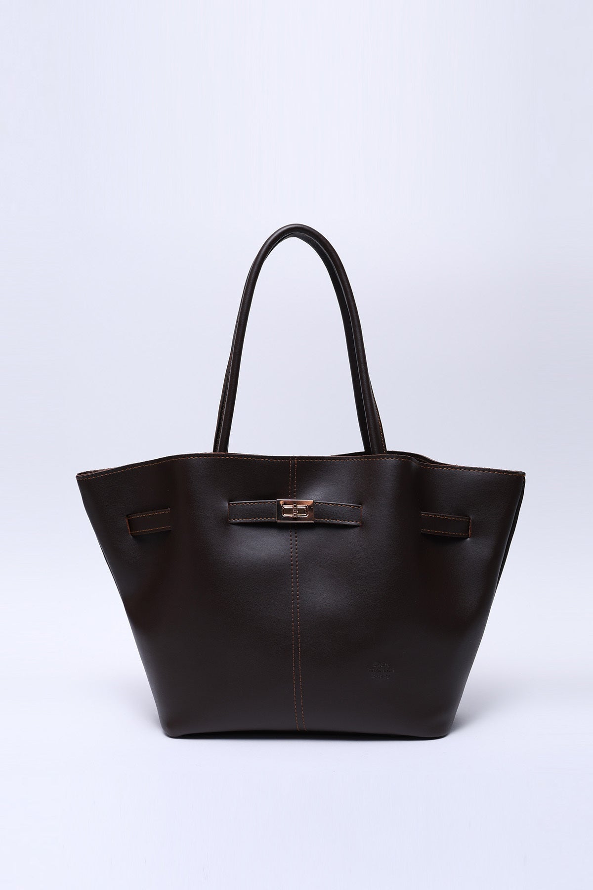 Siyah Tote Bag Omuz Çantası Büyük Boy Omuz Kadın Çantası Pera - Görsel 5