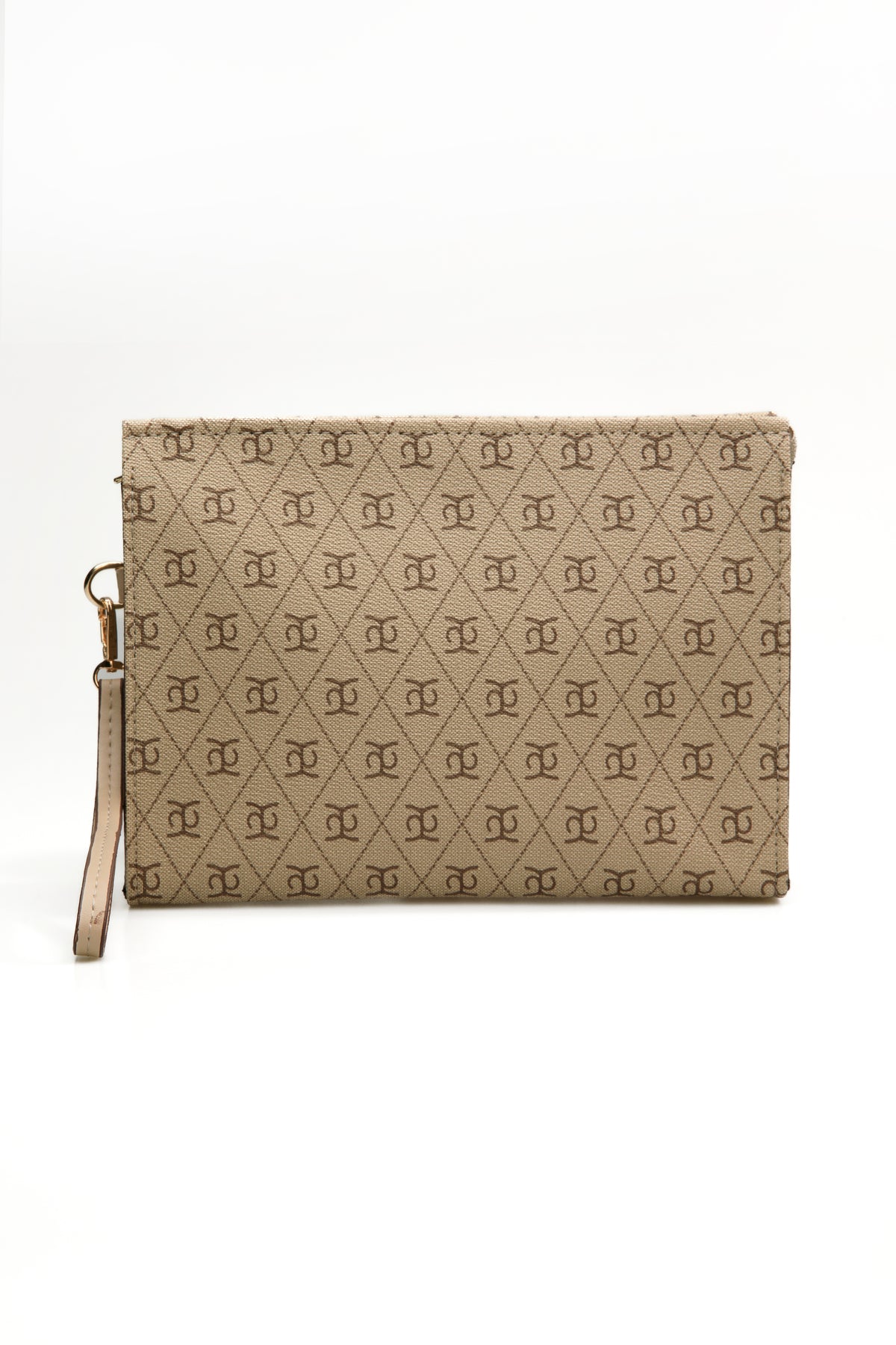 Kadın Baskılı Kadın Clutch El Çantası portföy ponny 2li Siyah Vizon KSCH-4076 - Görsel 17