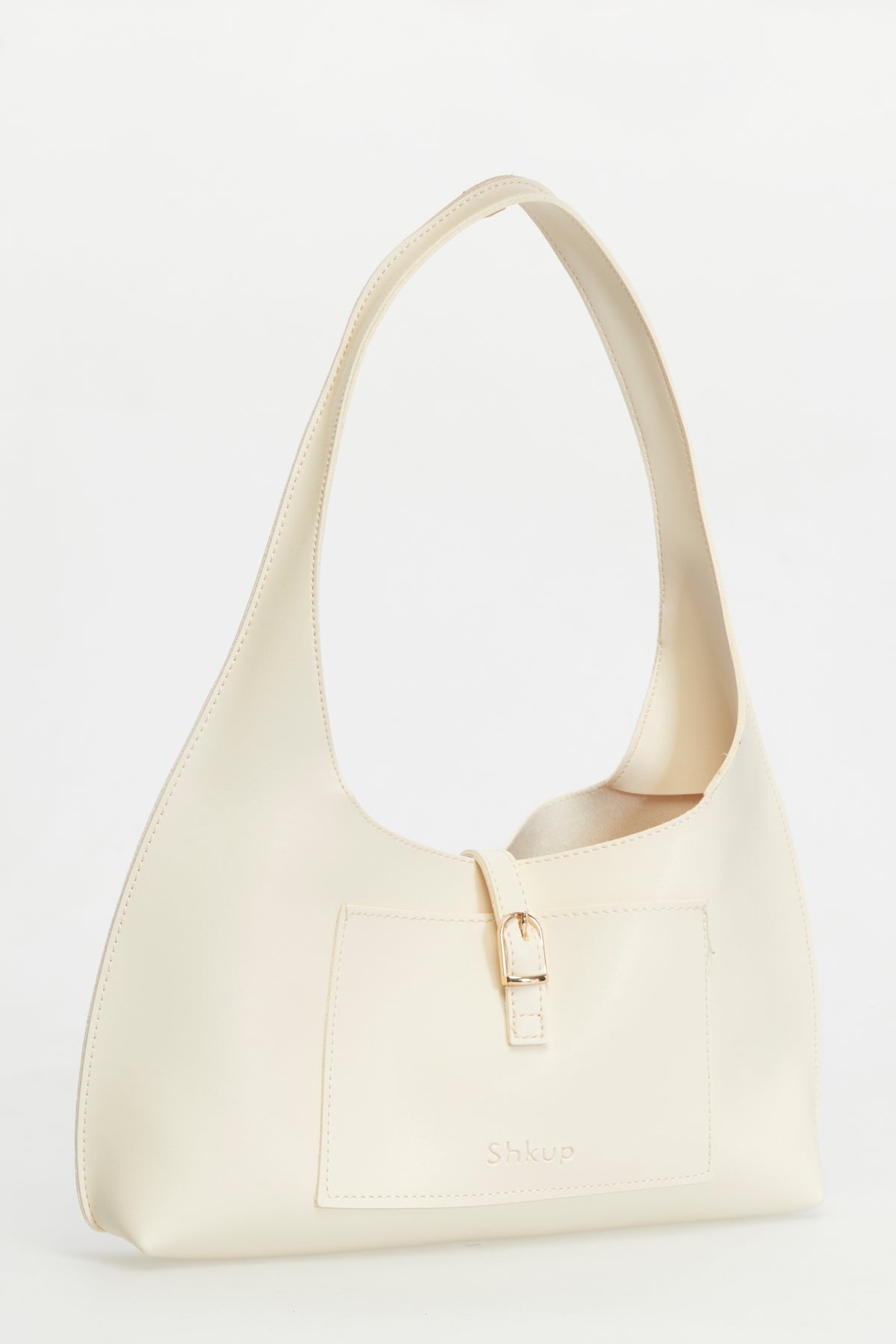 Kadın Omuz Çantası Tokalı Cepli Mandela Ksch-2058 - Görsel 11
