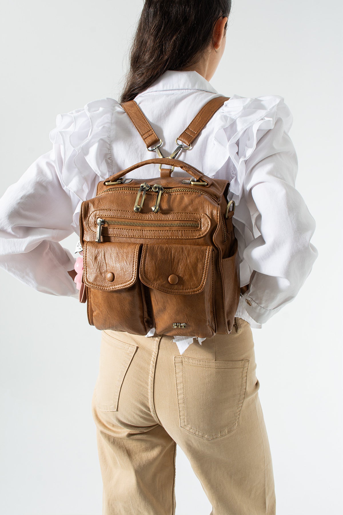 Kol Çapraz İthal Deri Çanta 571-17T