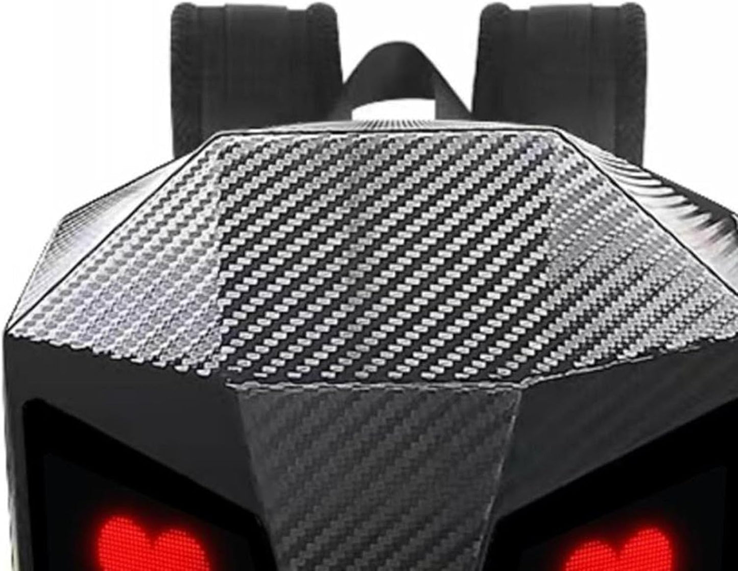 Devil Eye Led Gözlü Sırt Çantası, Siyah, Kask Çantası motorcu çanta
