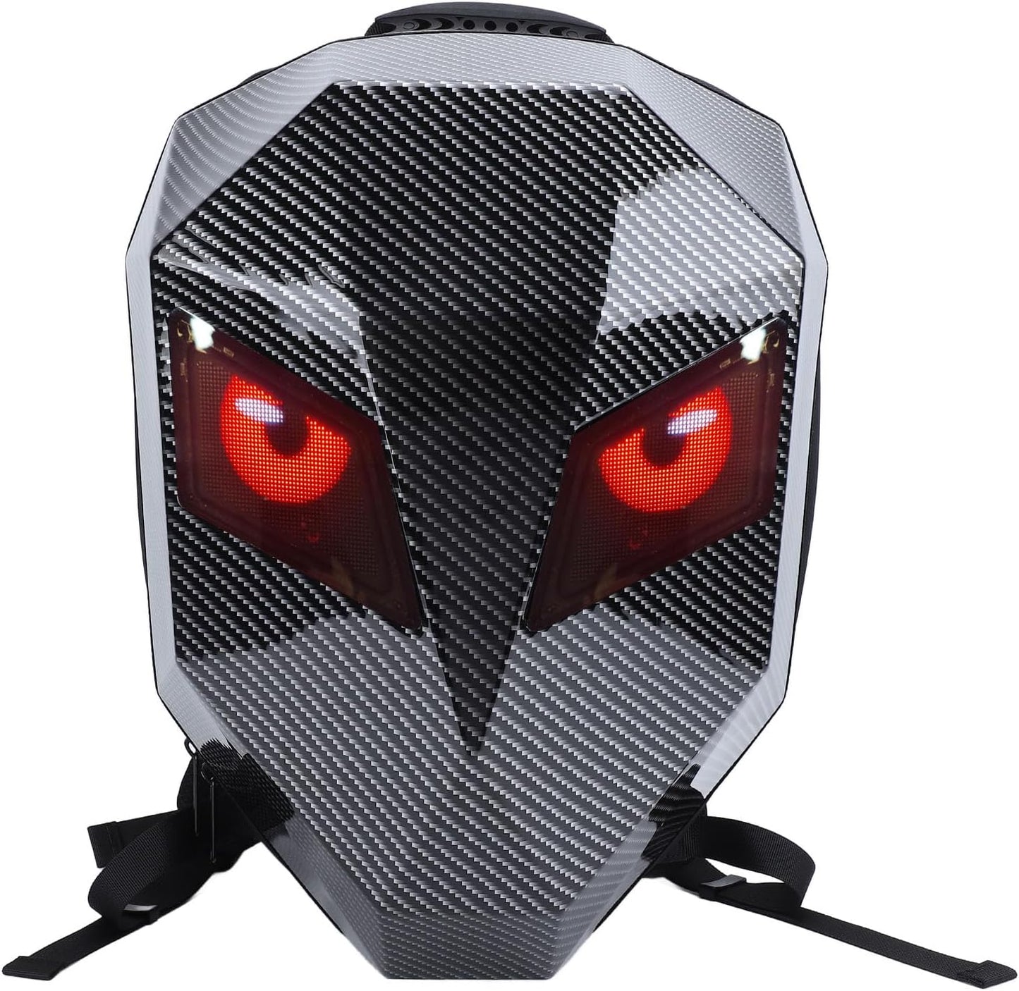 Devil Eye Led Gözlü Sırt Çantası, Siyah, Kask Çantası motorcu çanta