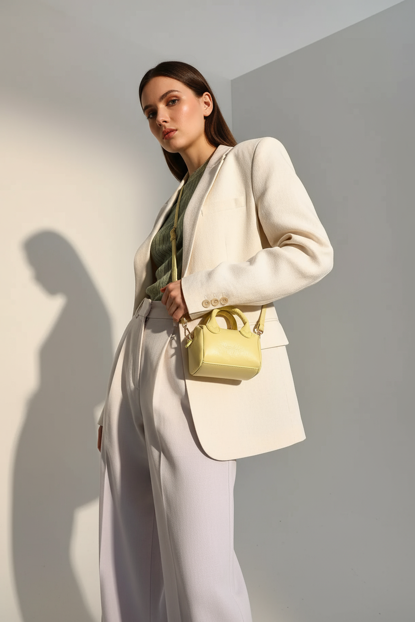 Nora bag minimalist el ve omuz çantası
