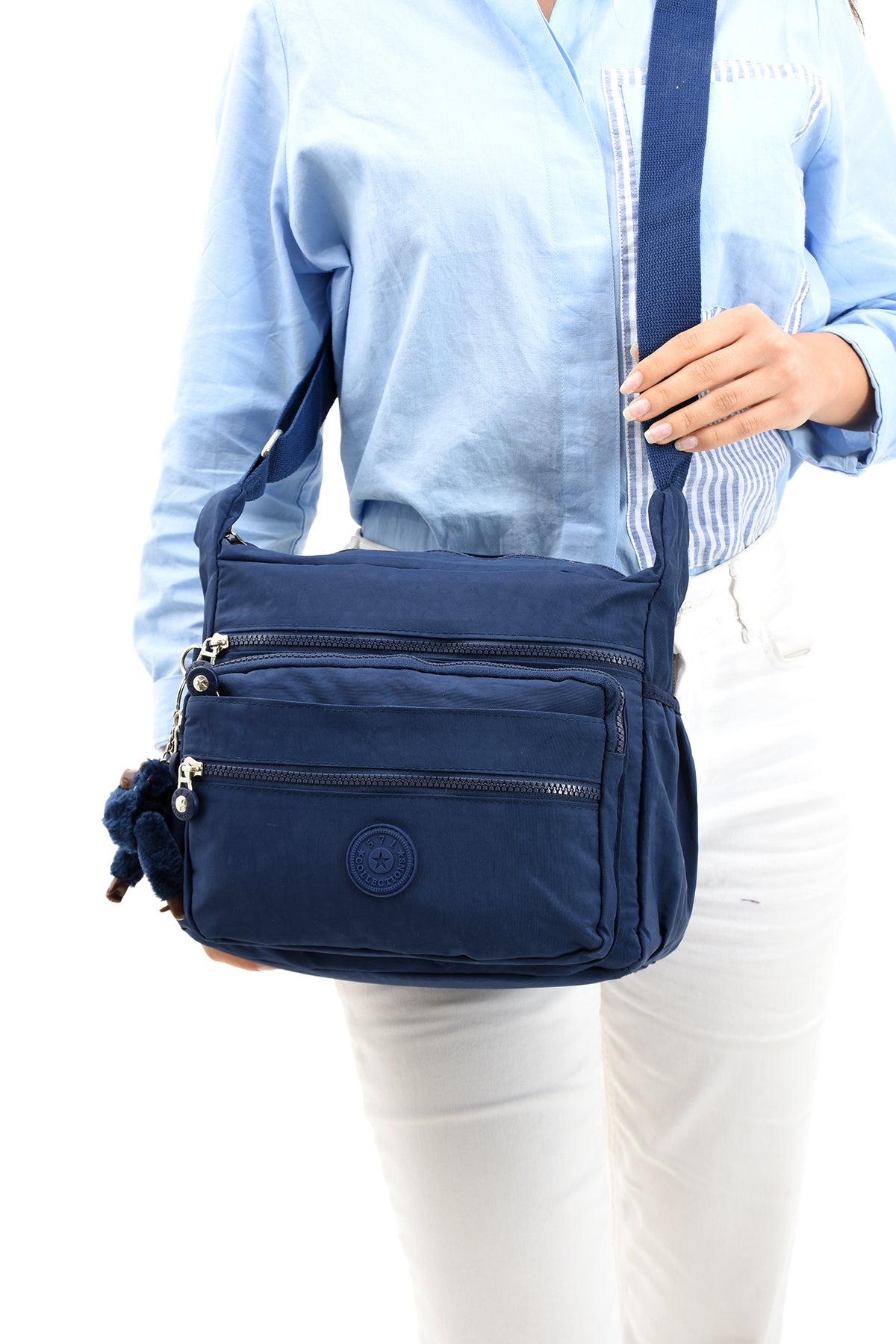 Ultra Hafif Su Geçirmez Çok Cepli Omuz Çantası (Model: 571-6A)