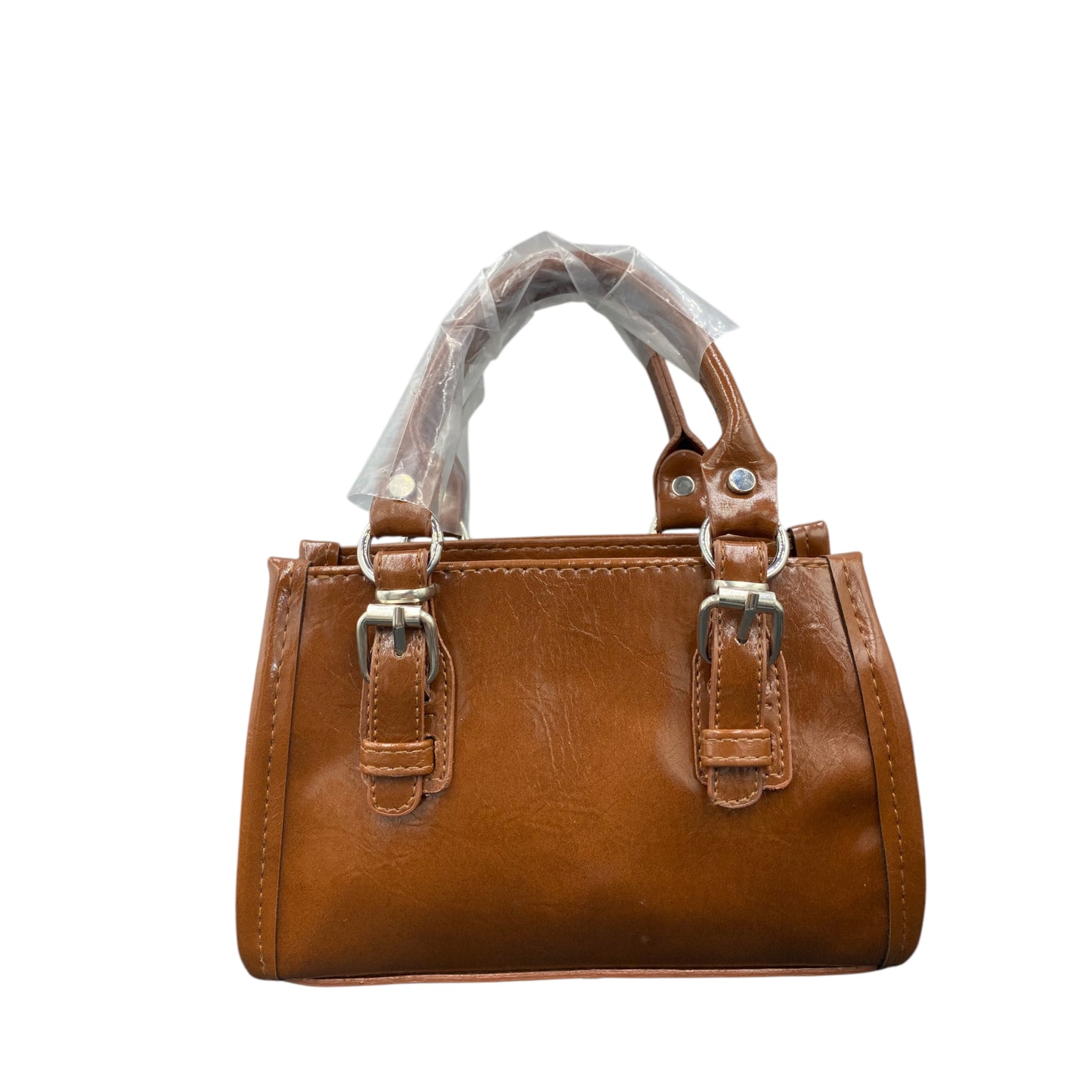 luna bag çift tokalı uzun askılı el ve omuz çantası
