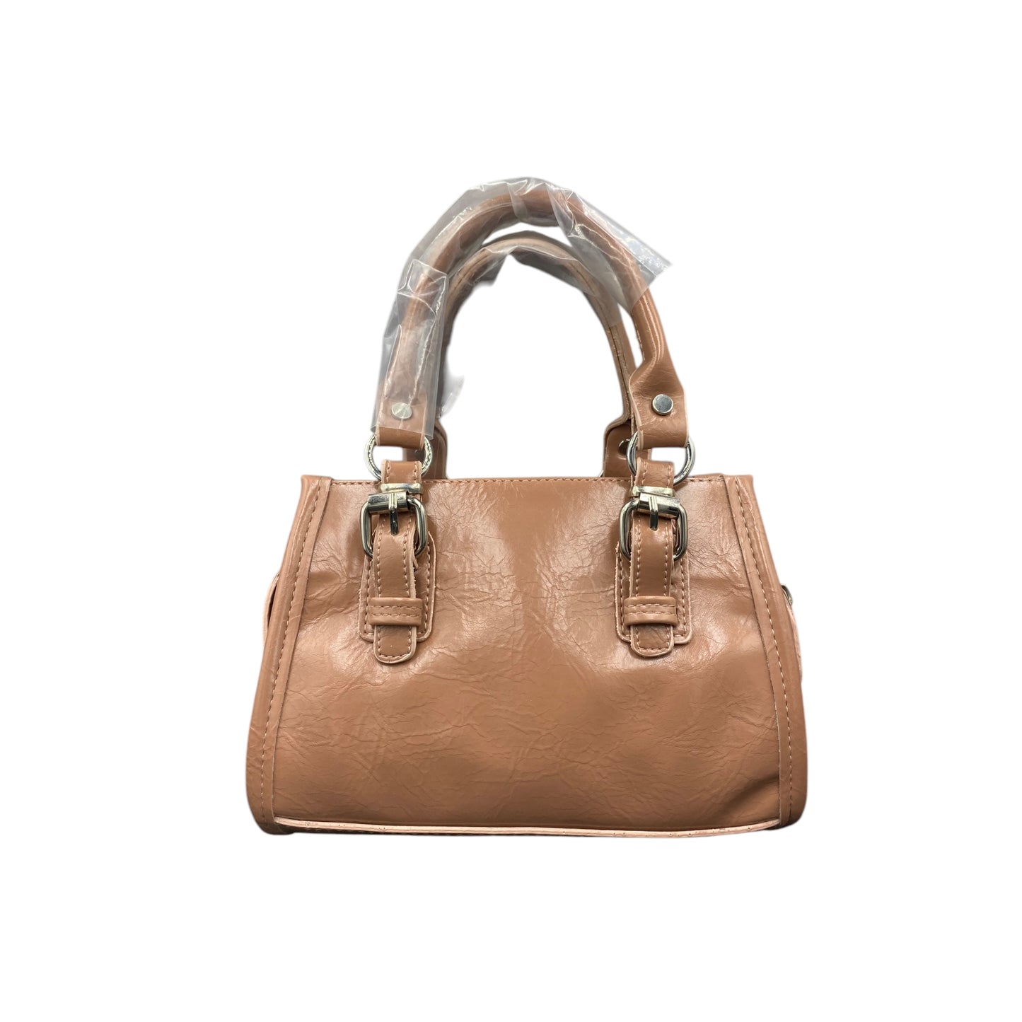 luna bag çift tokalı uzun askılı el ve omuz çantası