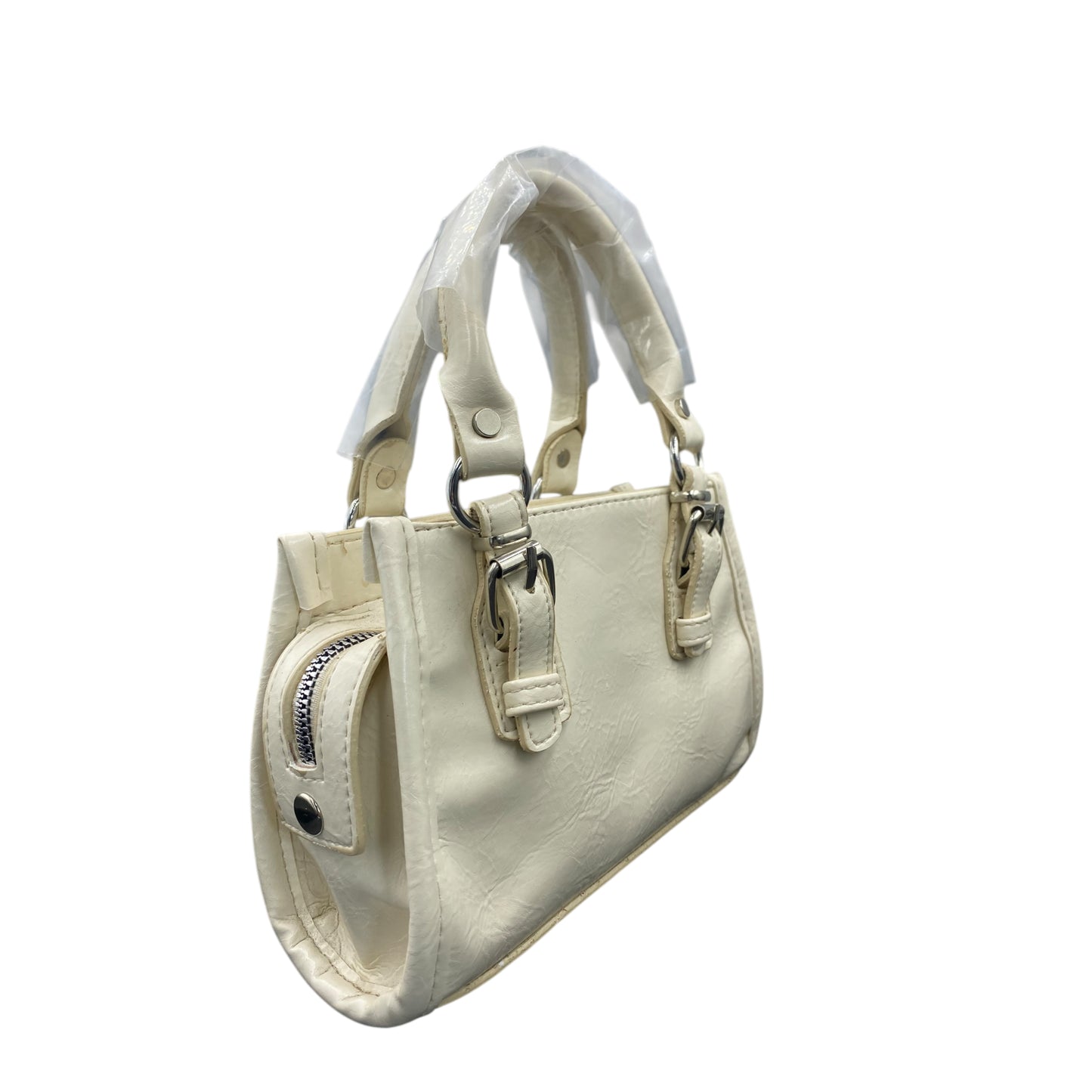 luna bag çift tokalı uzun askılı el ve omuz çantası