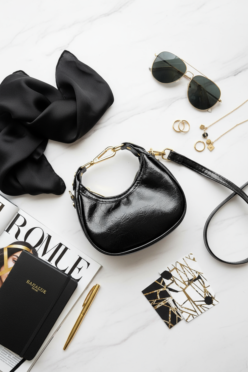 ELORA BAG minimal el ve omuz çantası