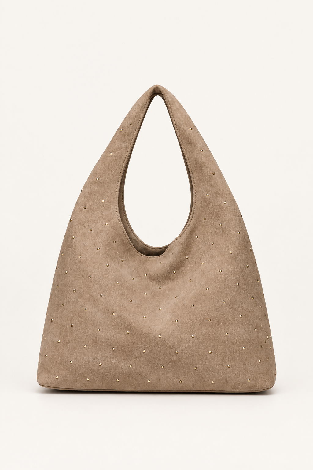 Vizon süet shopper çanta
