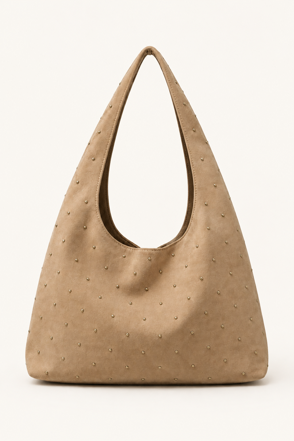 Vizon süet shopper çanta