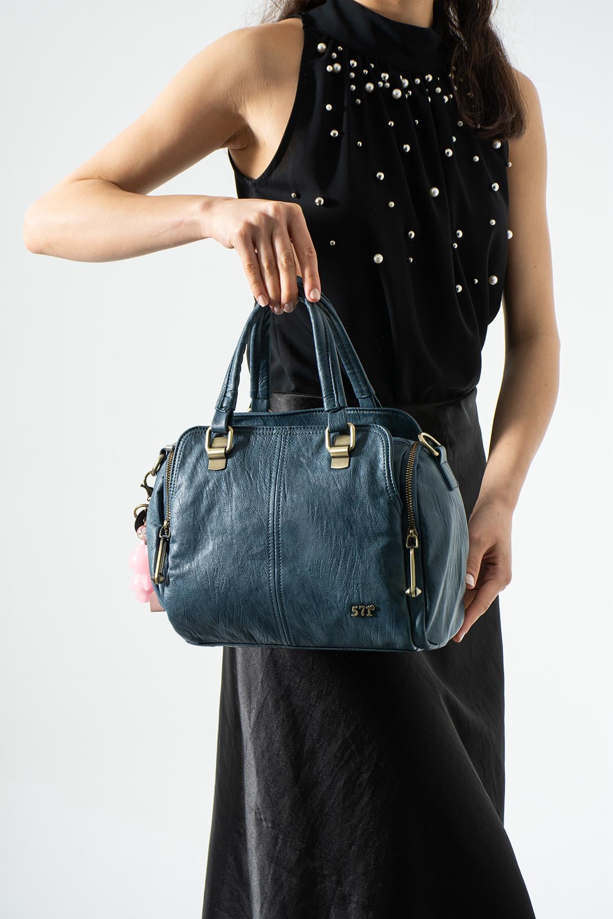 Kol Çapraz İthal Deri Çanta 571-17U