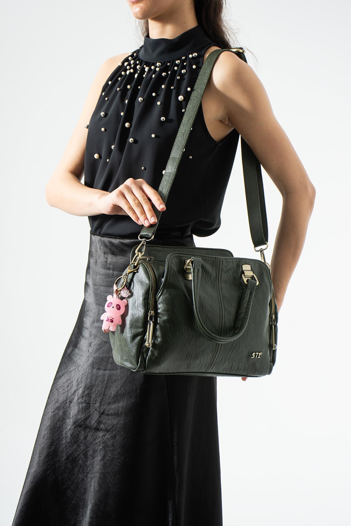 Kol Çapraz İthal Deri Çanta 571-17U