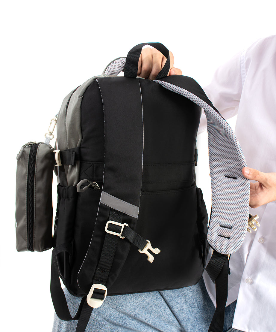 Ultra Hafif Su Geçirmez Çok Cepli Sırt Çantası Unisex Kore Stil  VNT-1-1E