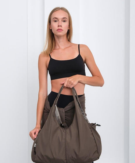 Shule Bags Giglio Kahve detay