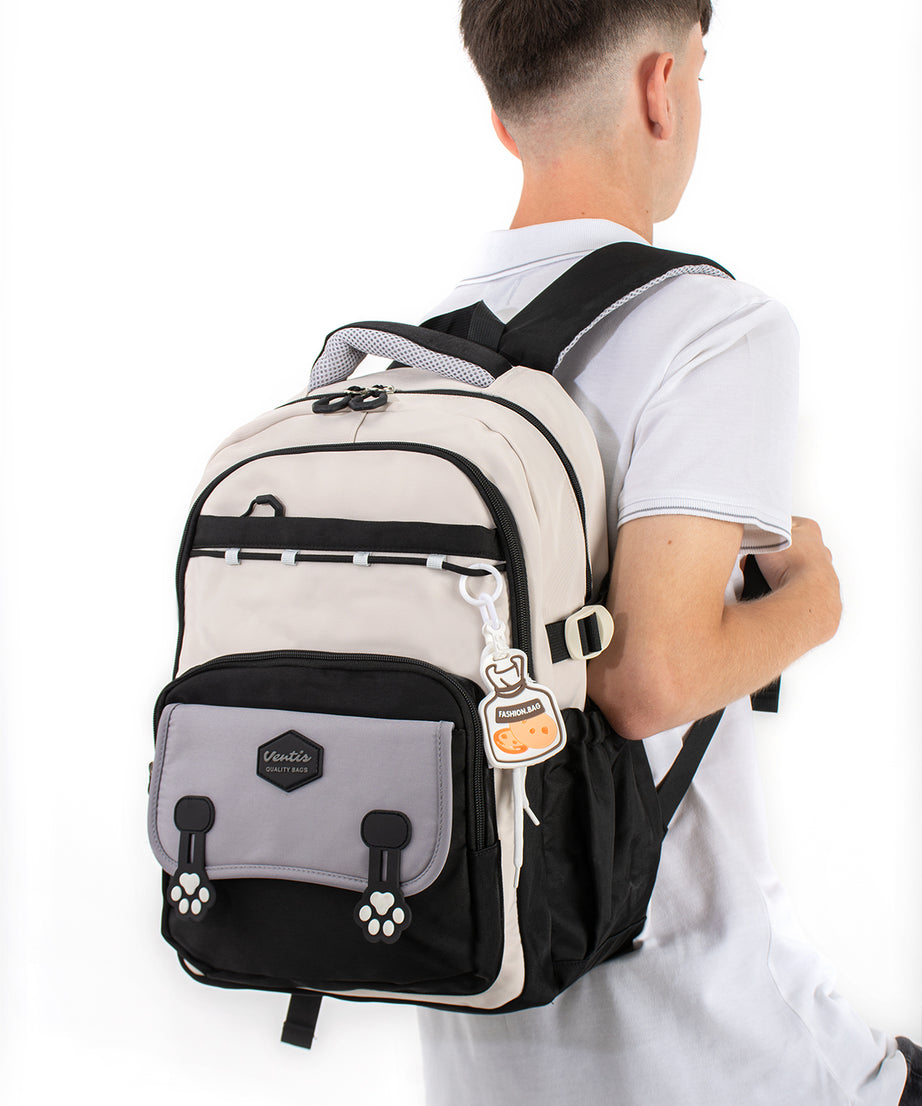 Ultra Hafif Su Geçirmez Çok Cepli Sırt Çantası Unisex Kore Stil  VNT-1-1F
