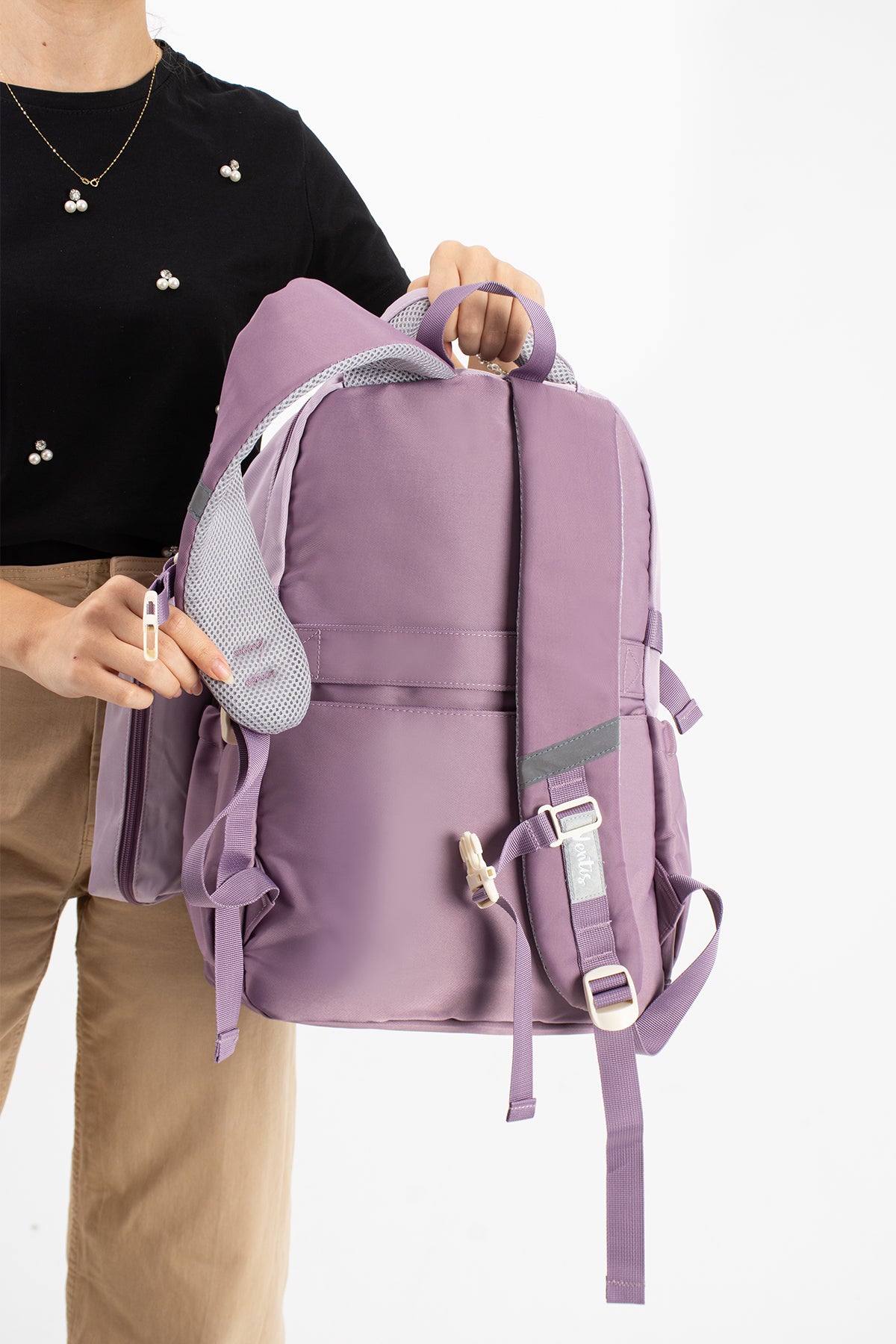 Ultra Hafif Su Geçirmez Çok Cepli Sırt Çantası Unisex Kore Stil  VNT-1-1E