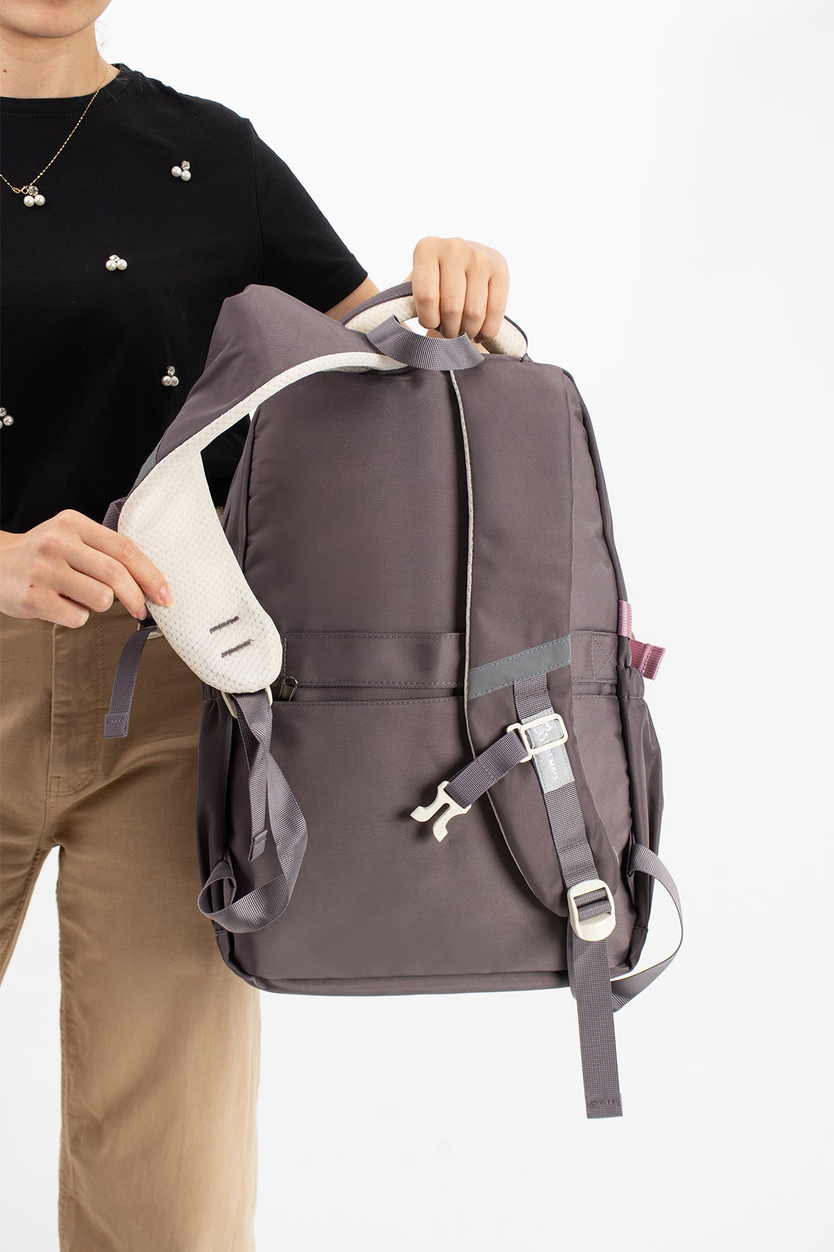 Ultra Hafif Su Geçirmez Çok Cepli Sırt Çantası Unisex Kore Stil  VNT-1-1G