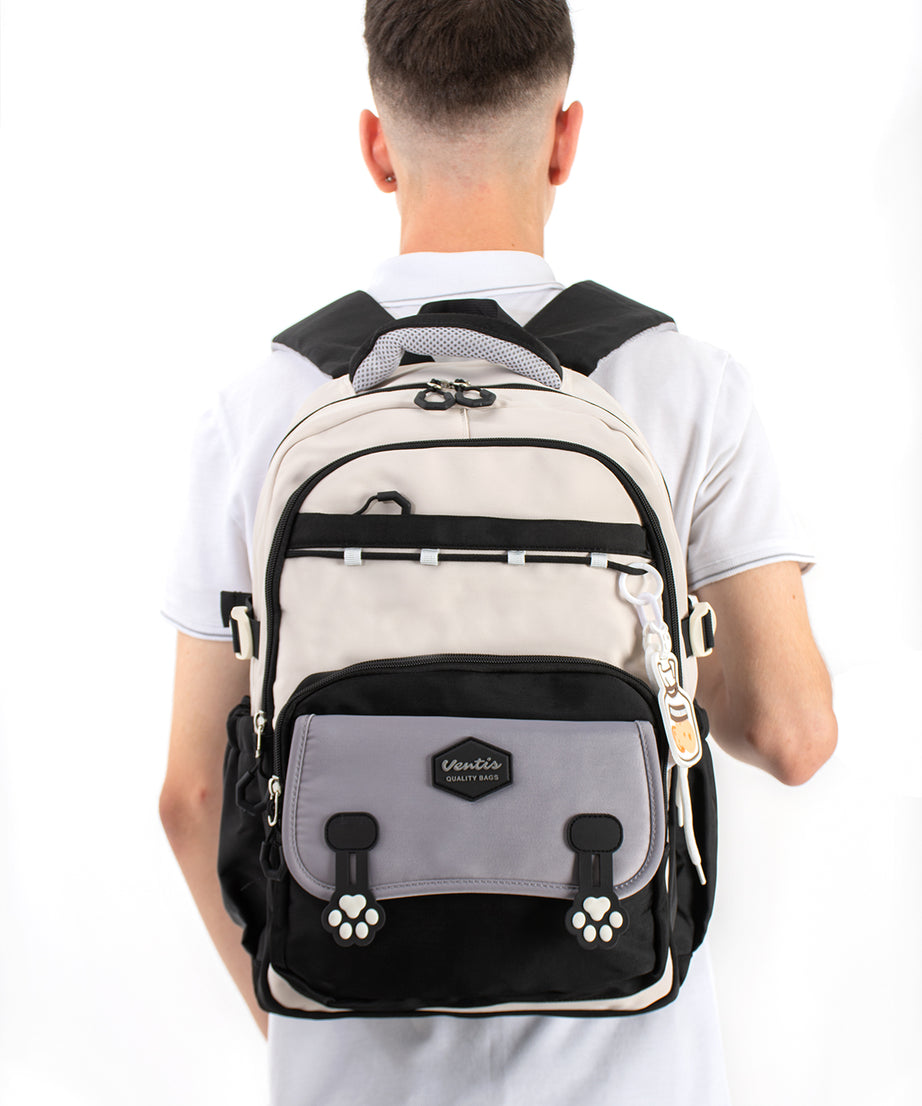 Ultra Hafif Su Geçirmez Çok Cepli Sırt Çantası Unisex Kore Stil  VNT-1-1F