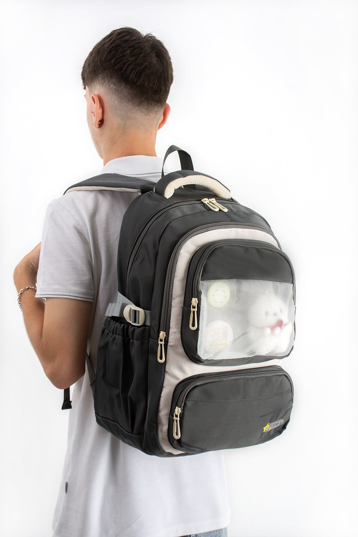 Ultra Hafif Su Geçirmez Çok Cepli Sırt Çantası Unisex Kore Stil  VNT-1-1G