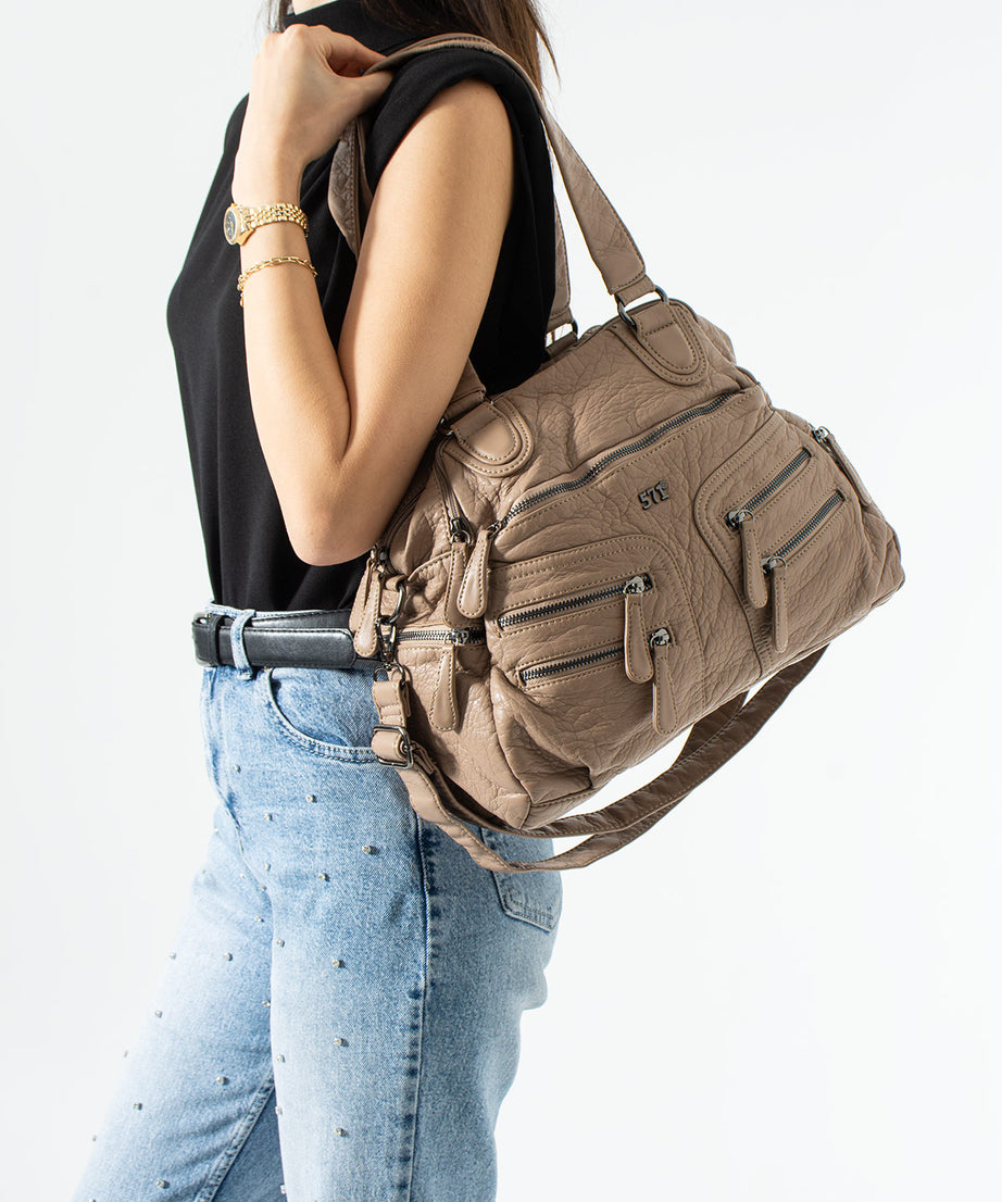 Kol Çapraz İthal Deri Çanta 571-14-18F