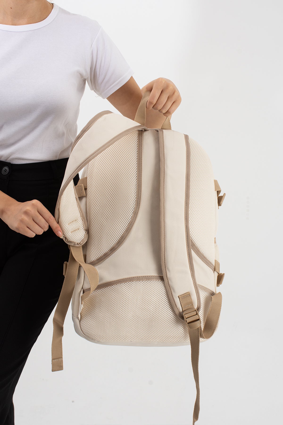 Ultra Hafif Su Geçirmez Çok Cepli Sırt Çantası Unisex Kore Stil  VNT-1-3C
