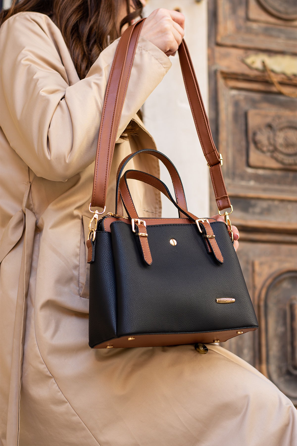 Şık Omuz & El Çantası çapraz çanta KSCH-S 1415