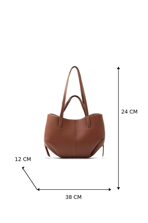 Kadın Mini Pinterest Çanta Penny Acı kahve