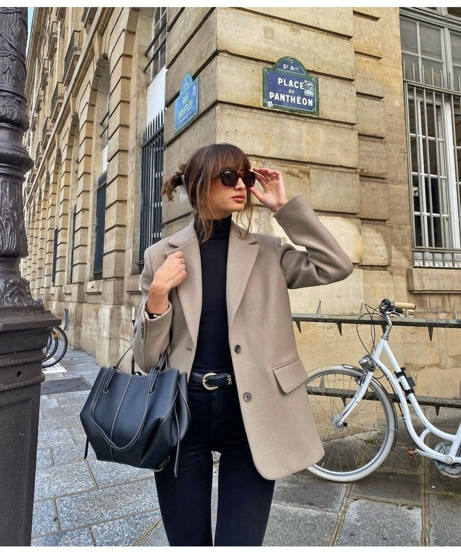 Kadın Mini Pinterest Çanta Penny Acı kahve