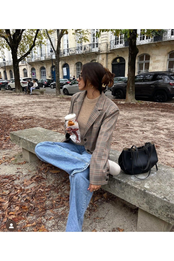 Kadın Mini Pinterest Çanta Penny Acı kahve