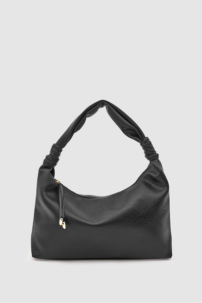 Oval Omuz Çantası - KSCH-4091 - Siyah