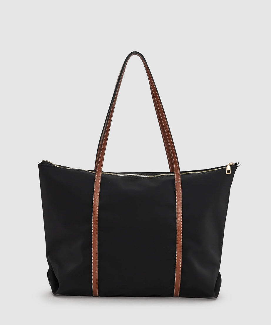 Kische Kadın Şeritli Shopper Omuz Çantası Shelby