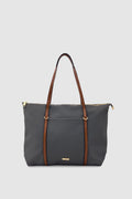 Kische Kadın Şeritli Shopper Omuz Çantası Shelby