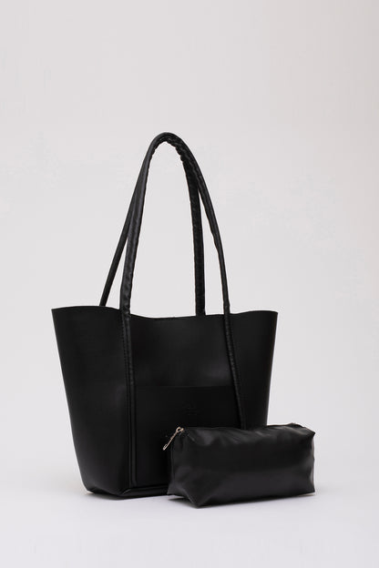 Kische SHK80 Önü Cepli, Çıtçıtlı, Makyaj Çantalı, Büyük Boy Çanta