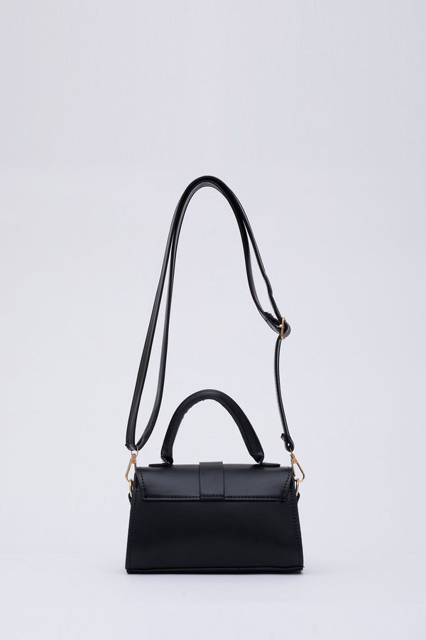 Shk109 Suni Deri Çıtçıtlı Ayarlanabilir Askılı Kadın El, Kol Ve Omuz Çantası U:11 E:19 G:7 cm