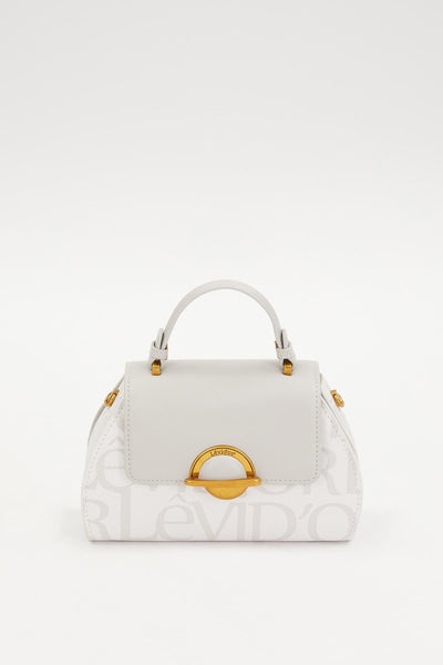 Pembe Kumaş Görünümlü El Çantası 930281 - Beyaz