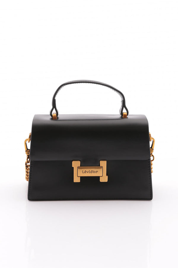 Krem Kare Tasarım El Çantası - Görsel 5