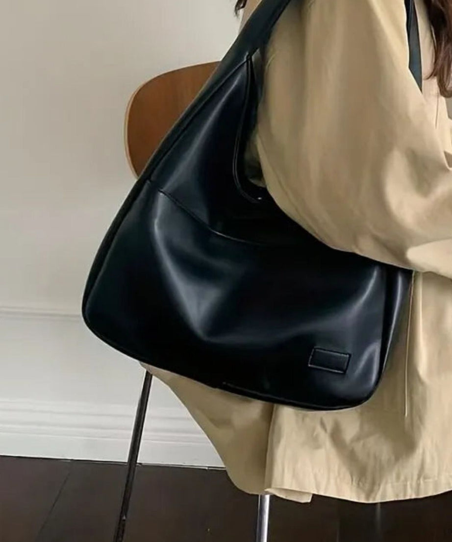Kadın Omuz Çantası Hobo pinterest Salaş Gri süet astarlı Çanta