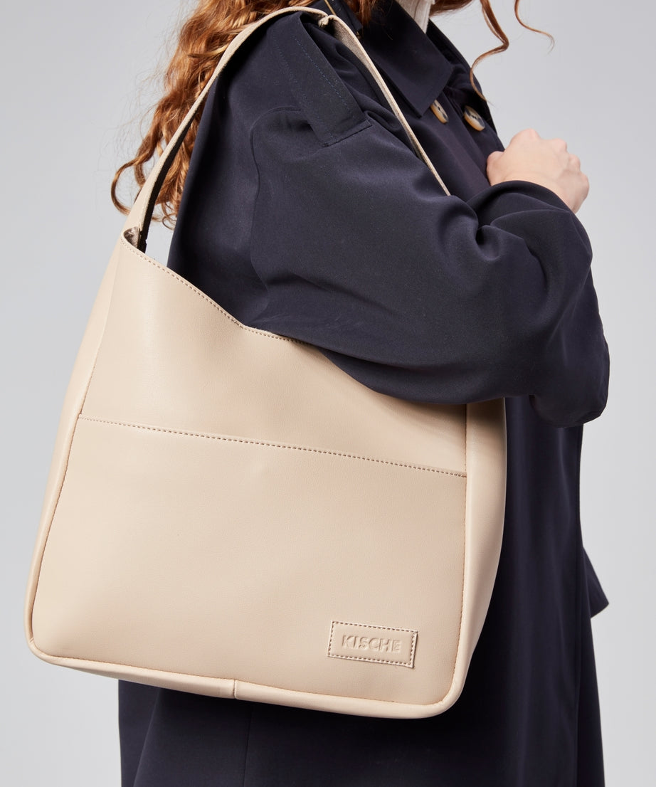 Moda Kadın Hobo  Çanta Salaş Pinterest Omuz Çanta Şık Ve Basit  Deri Tozlu Astarsız Lily - vizon