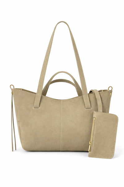 Kadın Cyme Mini Pinterest Çanta süet vizon nubuk çanta - Bej vizon