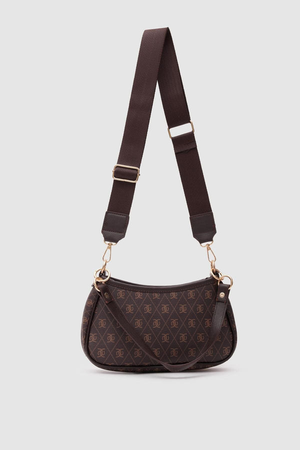 Farme Monogram Baget ve Çapraz Çanta