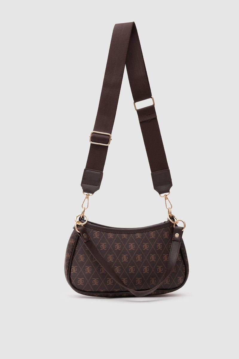 Farme Monogram Baget ve Çapraz Çanta