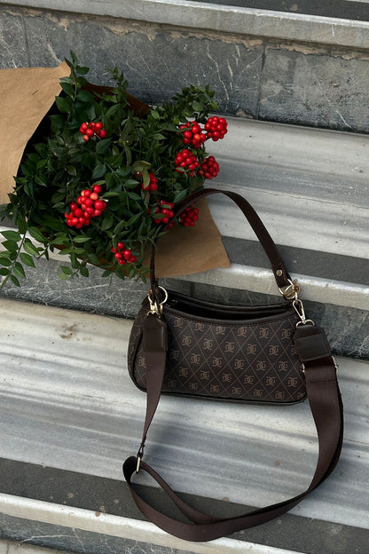 Farme Monogram Baget ve Çapraz Çanta
