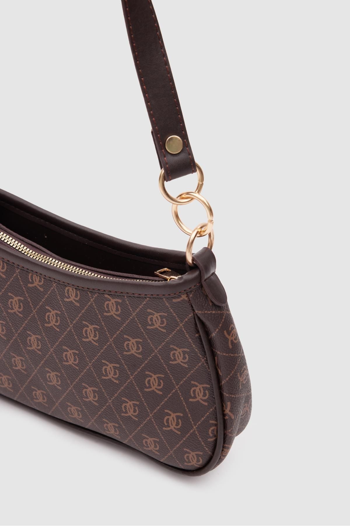 Farme Monogram Baget ve Çapraz Çanta