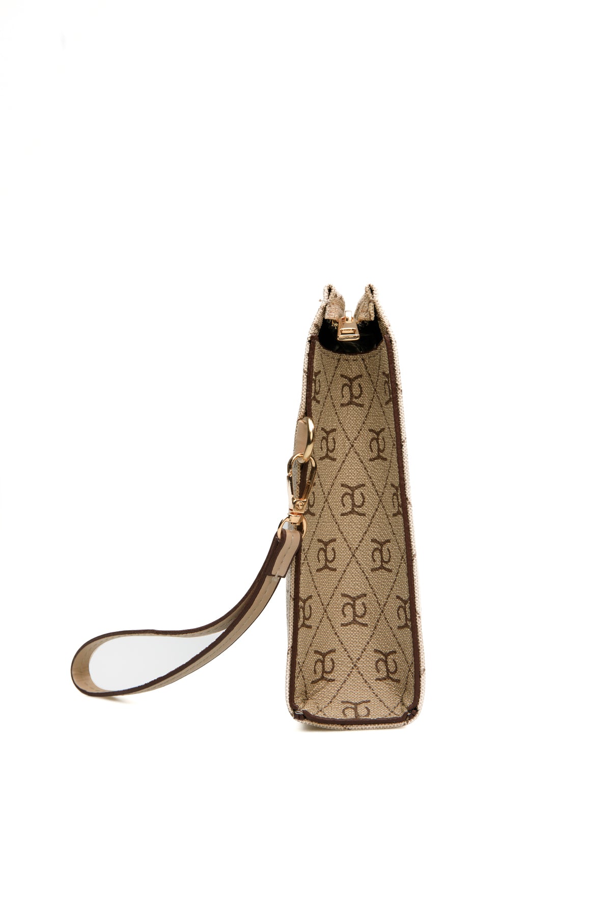 Kadın Baskılı Kadın Clutch El Çantası portföy ponny 2li Siyah Vizon KSCH-4076 - Görsel 18