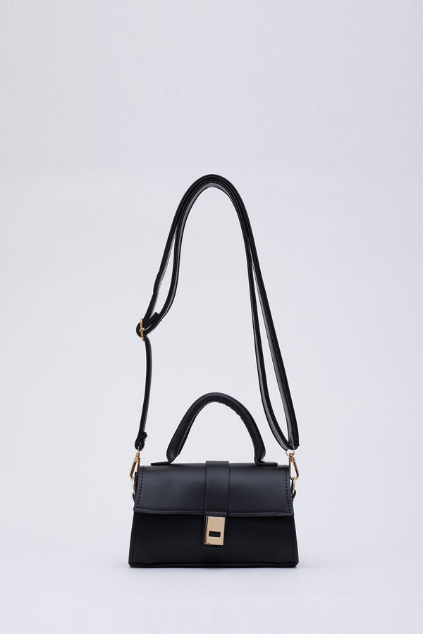 Suni Deri Çıtçıtlı Ayarlanabilir Askılı Kadın El, Kol Ve Omuz Çantası ksch-502